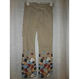 BDG Striped Floral Print PantsUrban Outfitters Size W26 Retro Boho